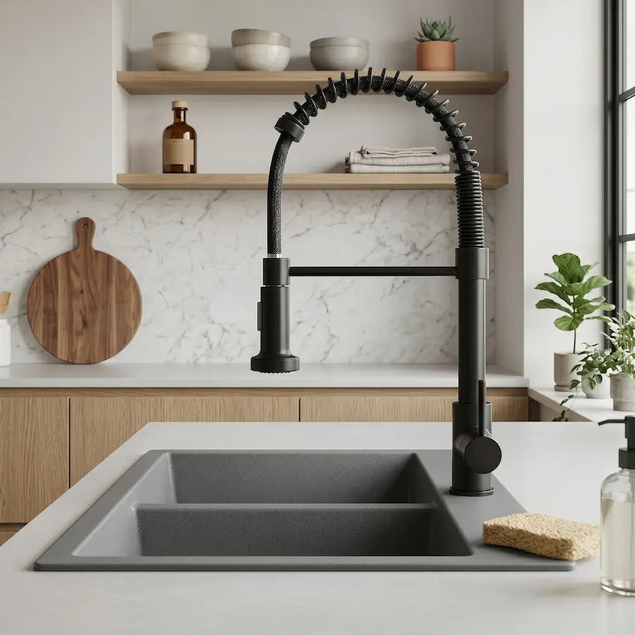 Robinet cuisine douchette Image